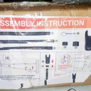 Door Stoppers Security Bars Set of 2